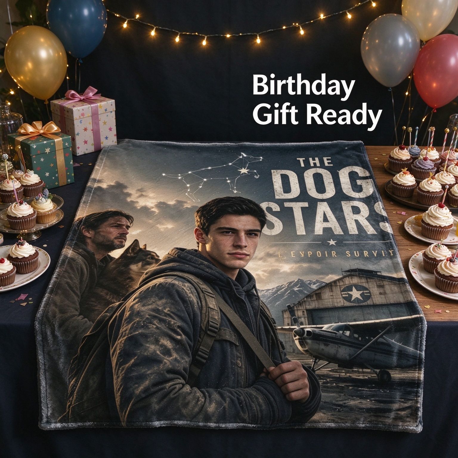 Custom Photo Face Blanket Personalized Soft Flannel Throw Lightweight Cozy Fleece Bed Blanket for Couch Sofa Living