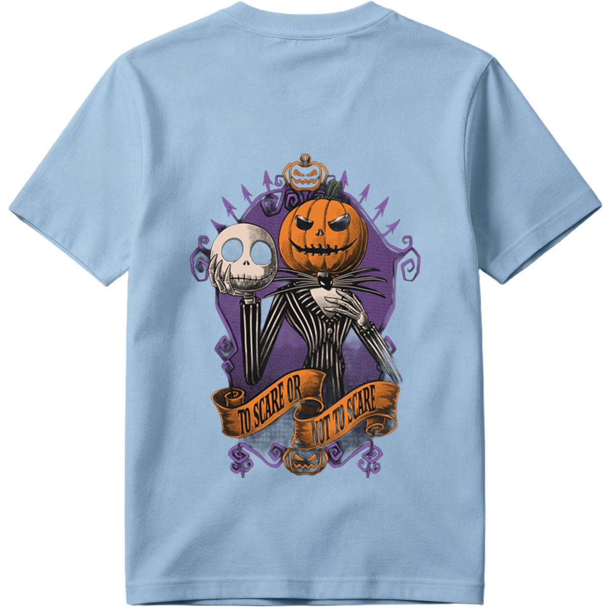 Jack Skellington and Pumpkin King: To Scare or Not to Scare - Tee