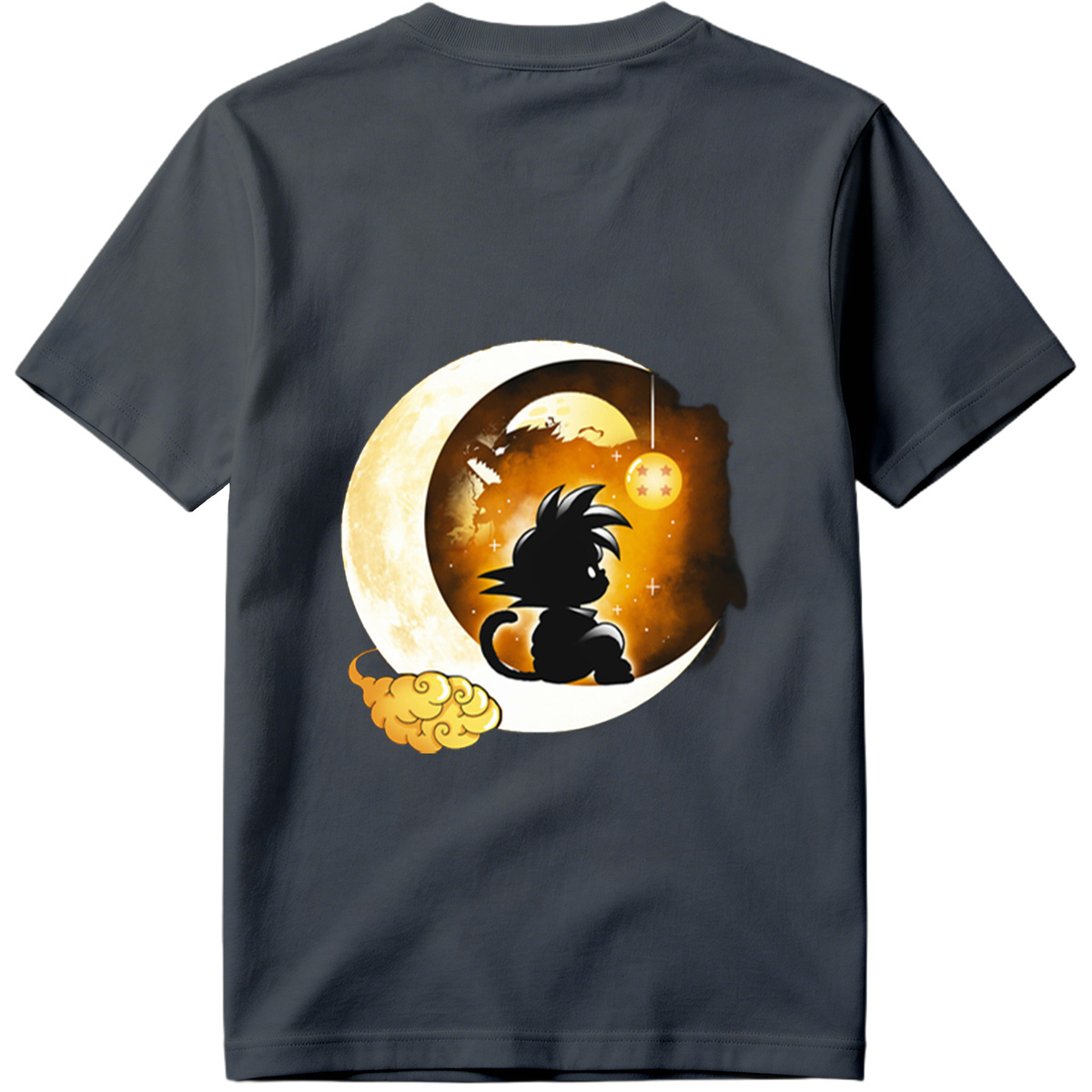 Dragon Ball: Goku and Moon with Dragon Ball - Tee