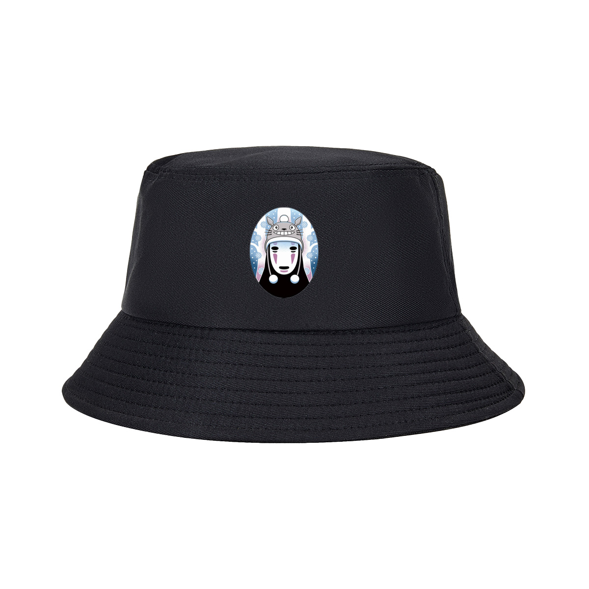 Totoro and No-Face Winter Fusion - Fisherman's Hat