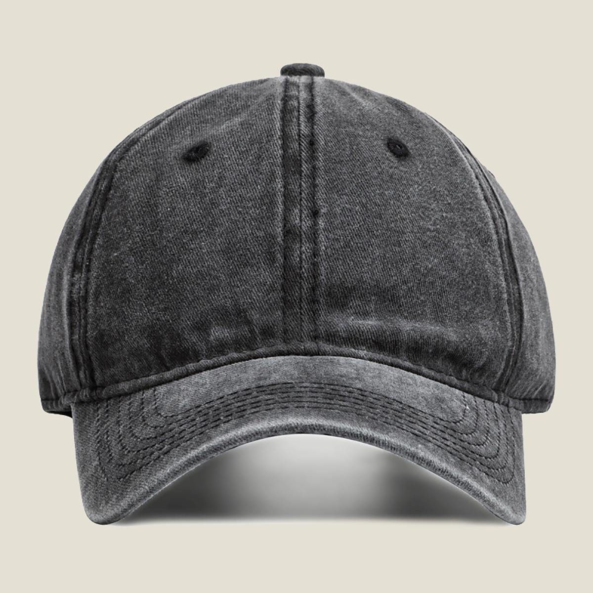 Washed baseball cap