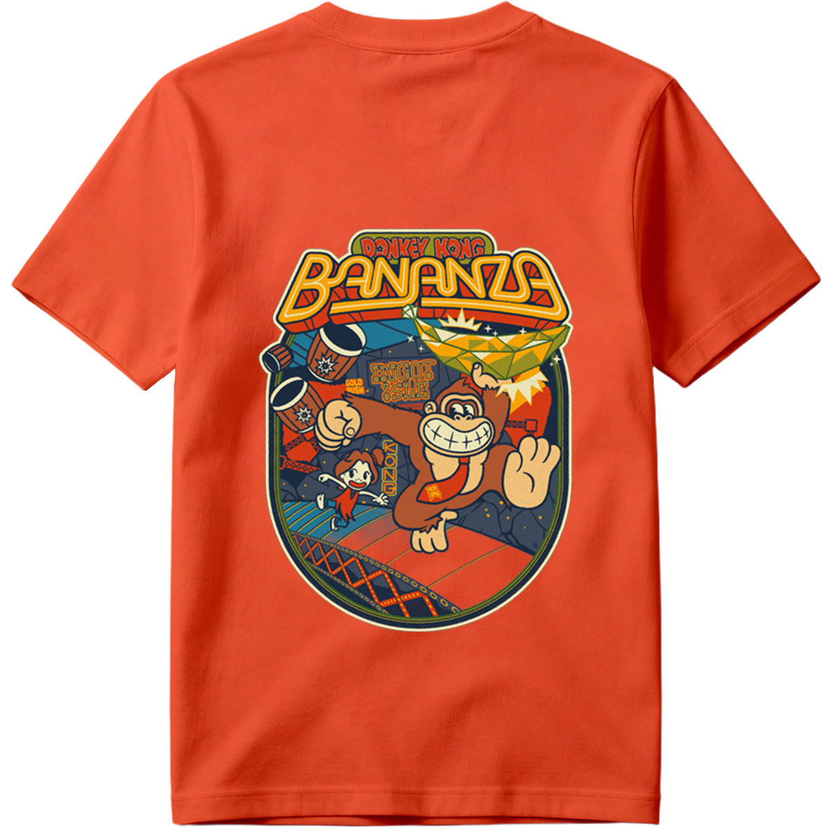 Donkey Kong Bananza: Donkey Kong and Diddy Kong Adventure - Tee