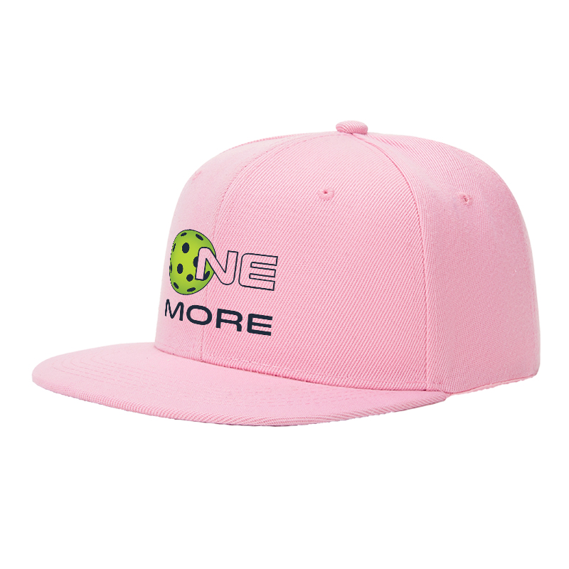 Flat Brim Baseball Cap One More Dotted Globe Logo Streetwear Underground Skate Style for Basketball Court Skate Park Urban Riders and Rap Artists
