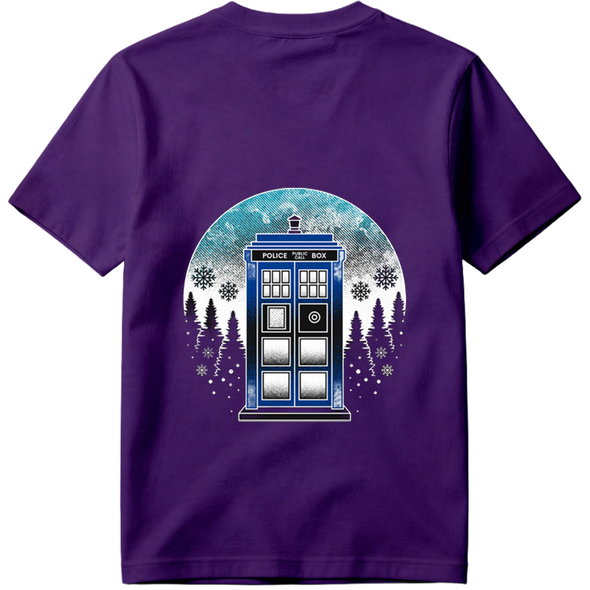 TARDIS in Winter Wonderland - Tee