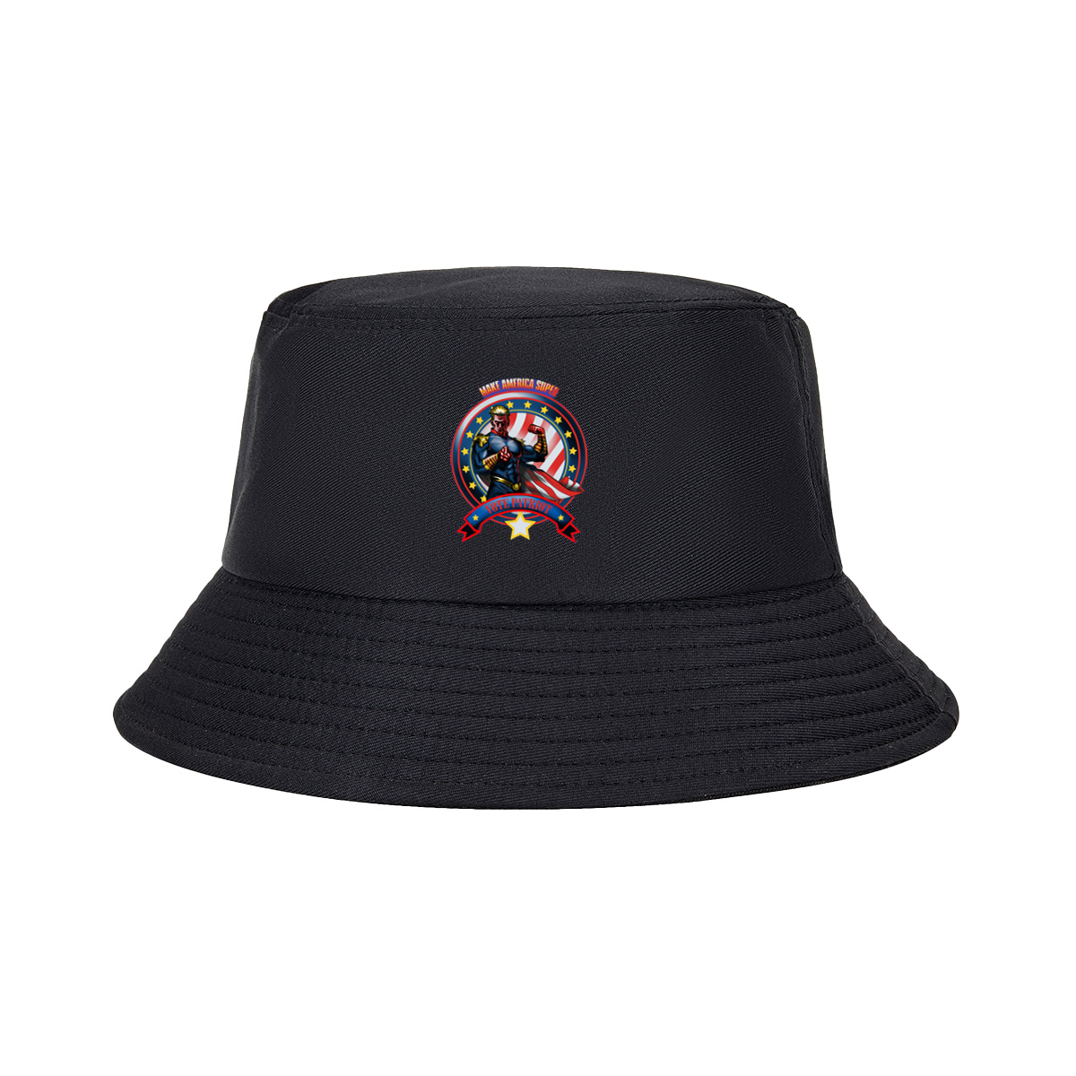 Make America Super: Vote Patriot - Captain America Inspired Hero - Fisherman's Hat