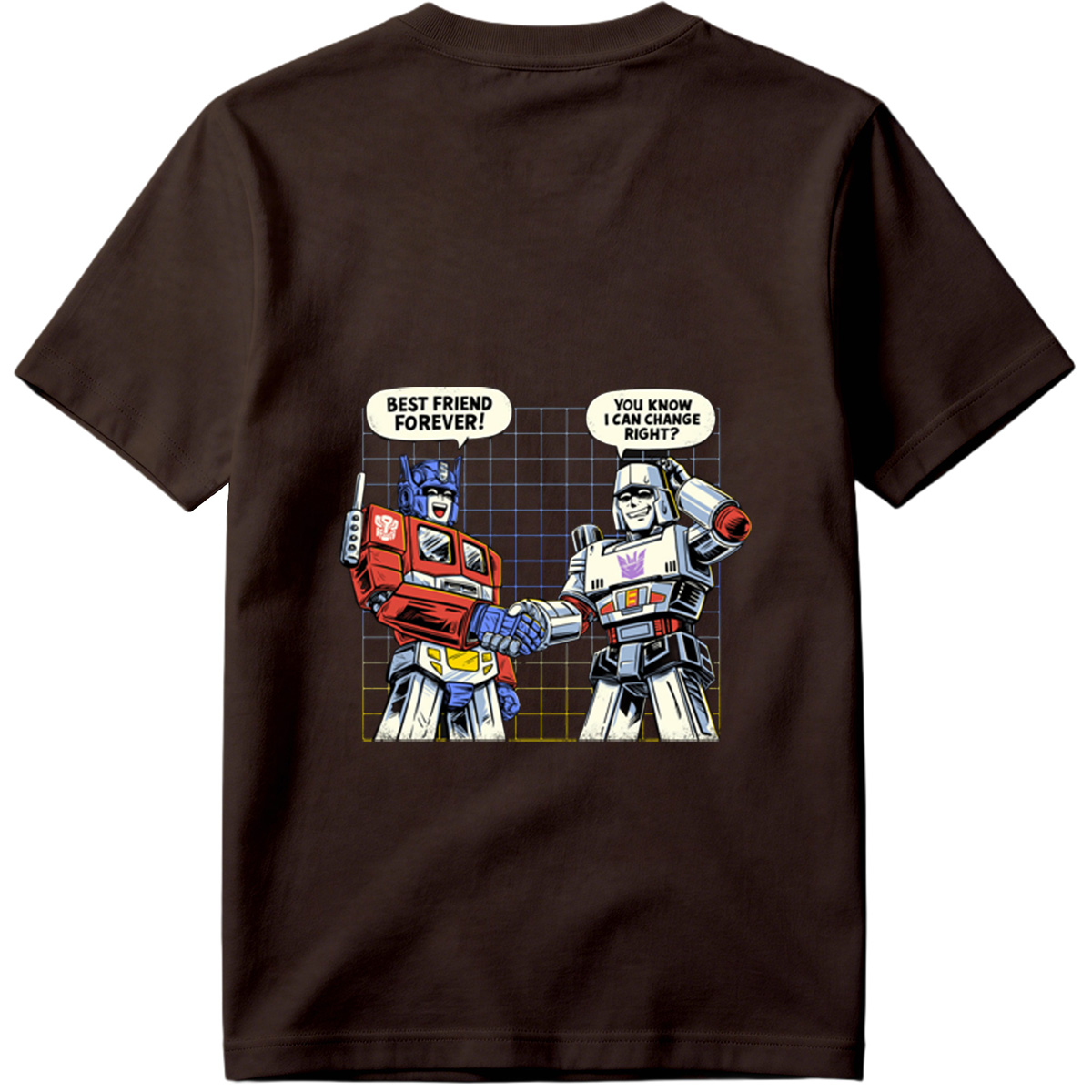 Transformers: Optimus Prime and Megatron Best Friends Forever - Tee