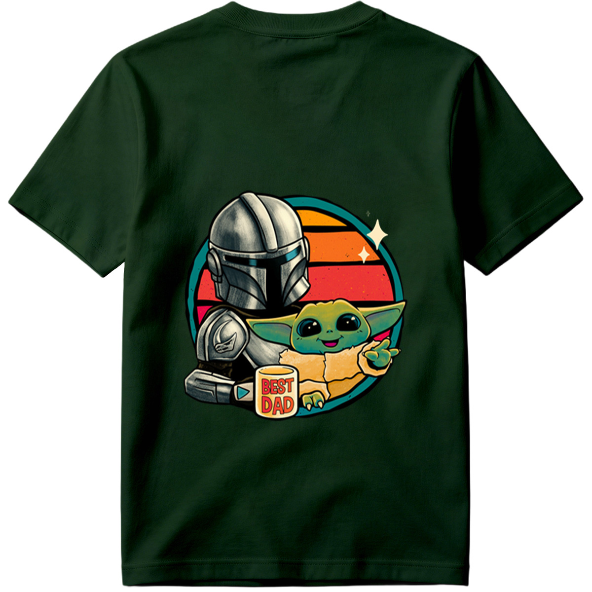The Mandalorian and Grogu Best Dad - Tee