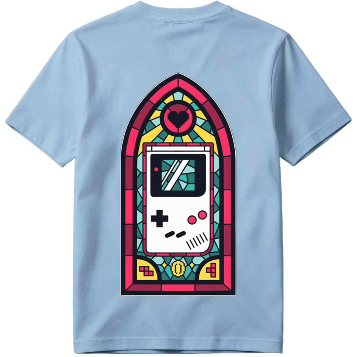 Stained Glass Game Boy - Tee