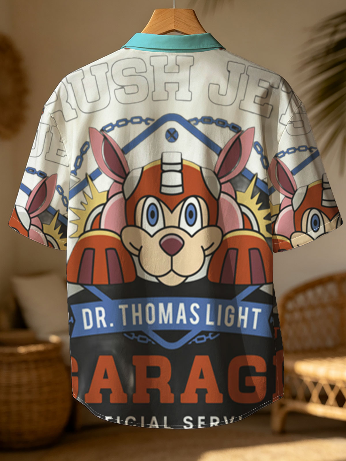 Rush Jet - Faithful Robotic Dog, Dr. Thomas Light Garage, Official Service, Est. 1990 -  Shirt