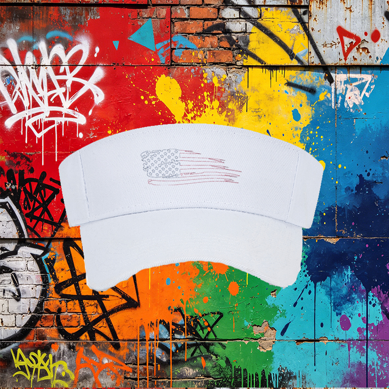 Unisex Classic Mesh Cap with American Flag Print Design - Lightweight Breathable Sun Hat for Outdoor Activities, Perfect for Men and Women on Beach, Camping, Fishing, and Travel Adventures