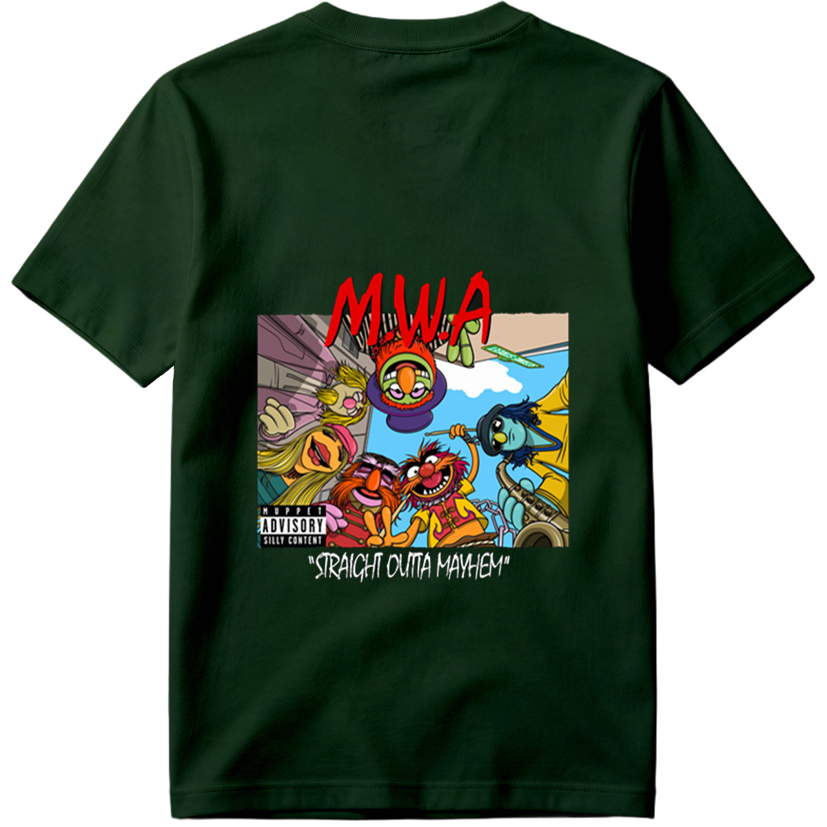 Muppets: M.W.A - Straight Outta Mayhem - Tee
