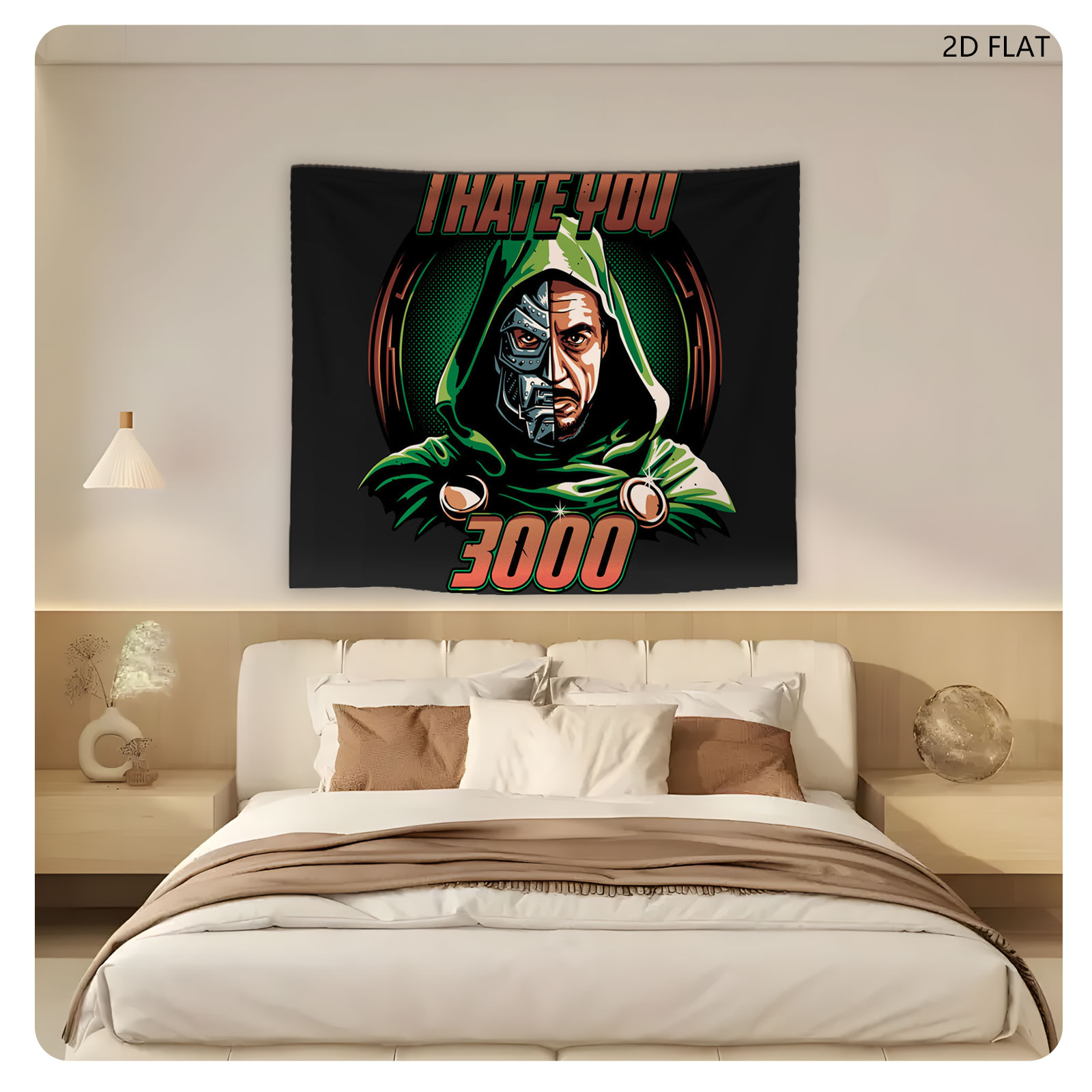 I Hate You 3000: Doctor Doom and Tony Stark Fusion - Tapestry