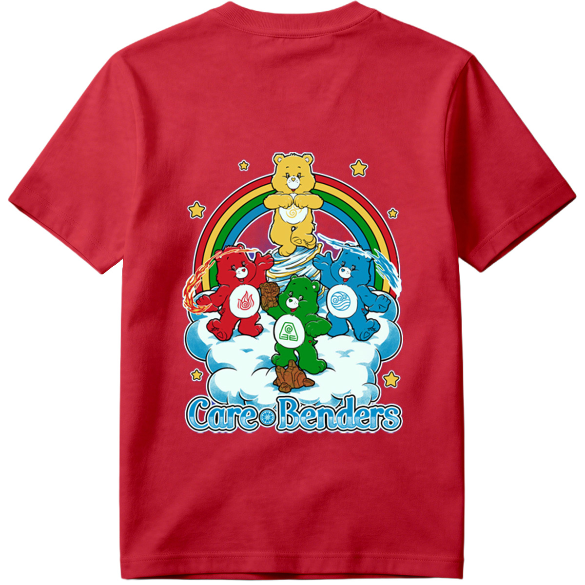 Care Bears and Avatar: The Last Airbender Crossover - Care Benders - Tee