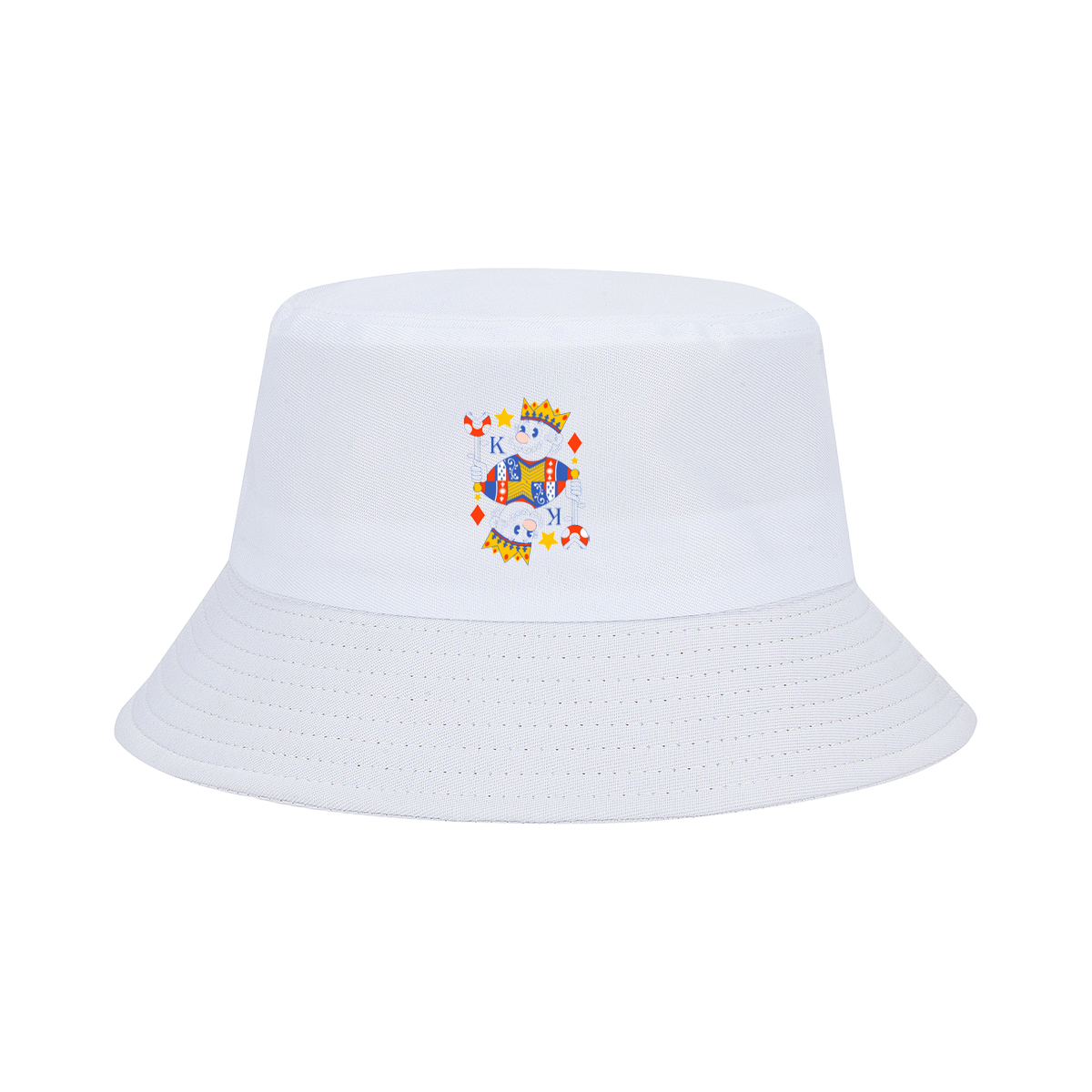 King of Diamonds Playing Card Character - Fisherman's Hat