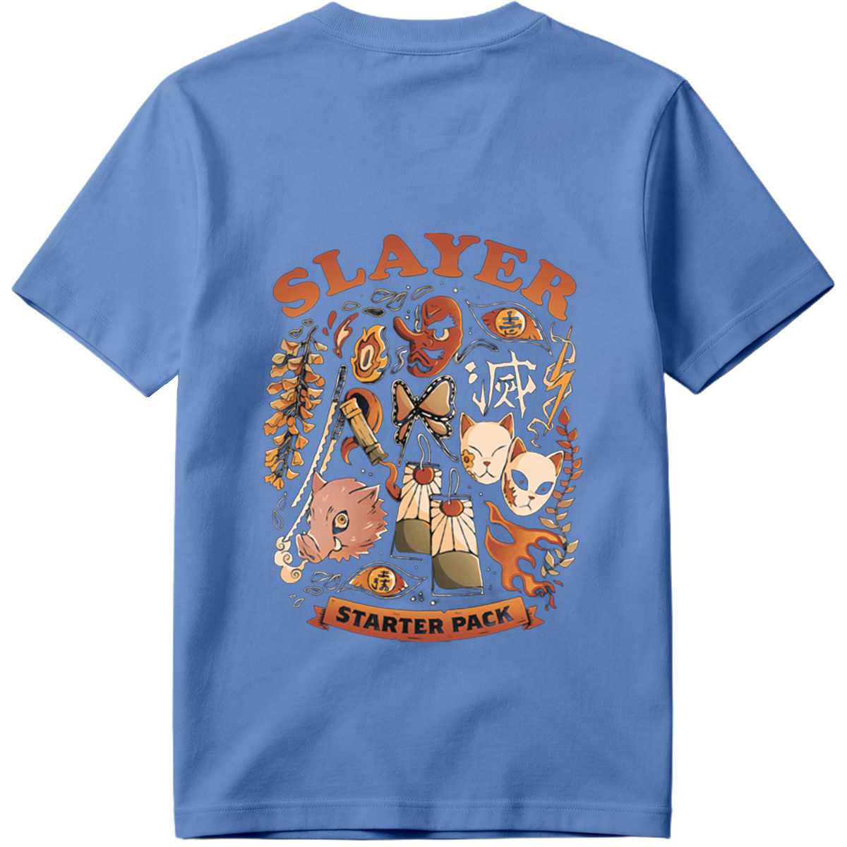 Slayer Starter Pack: Demon Slayer Characters and Symbols - Tee