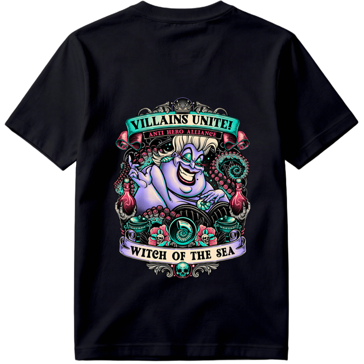 Villains Unite! Ursula - Witch of the Sea - Tee