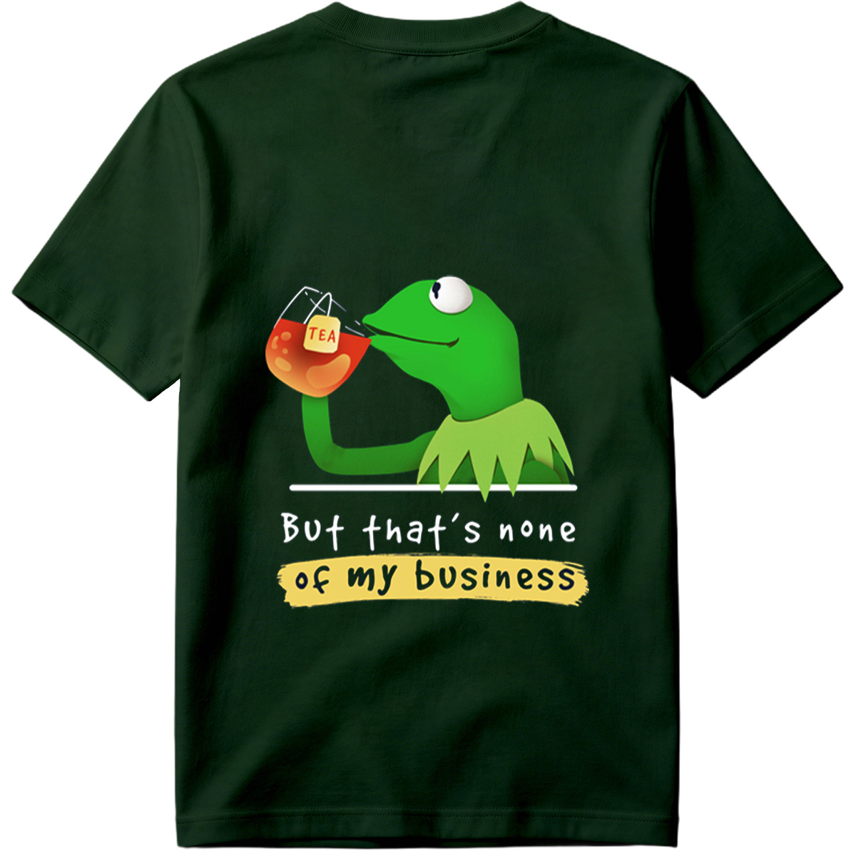 Kermit the Frog Sipping Tea: 