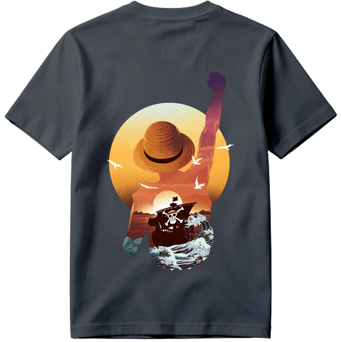 One Piece: Luffy and the Pirate Ship - Tee