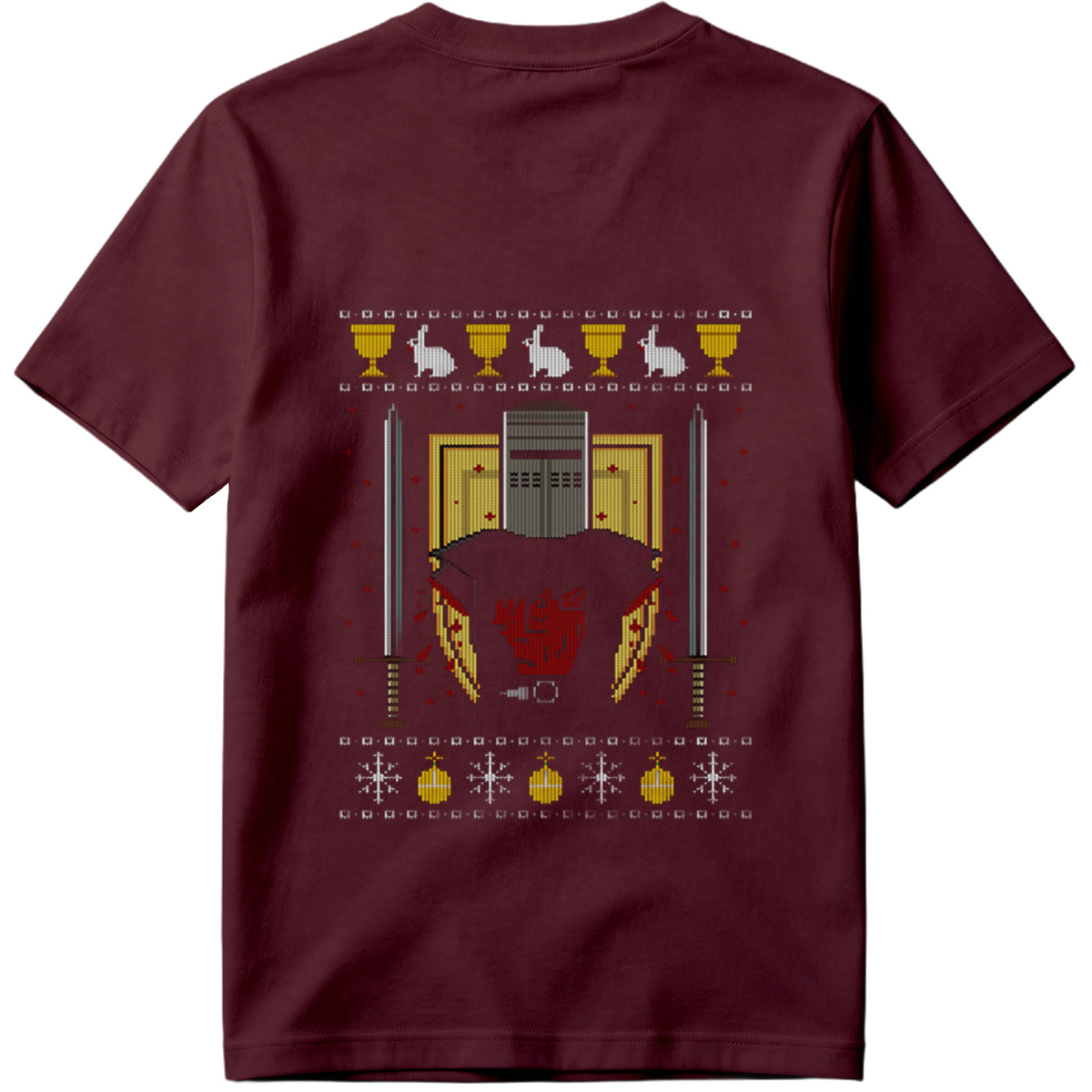 Game of Thrones: Iron Throne and White Walkers Holiday Design - Tee