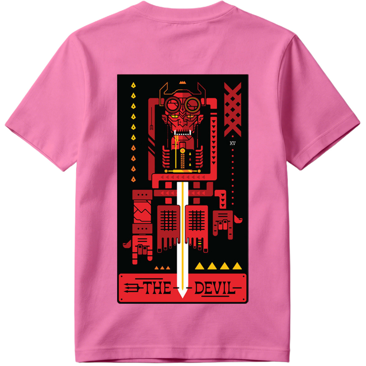 The Devil - Cybernetic Tarot Card - Tee