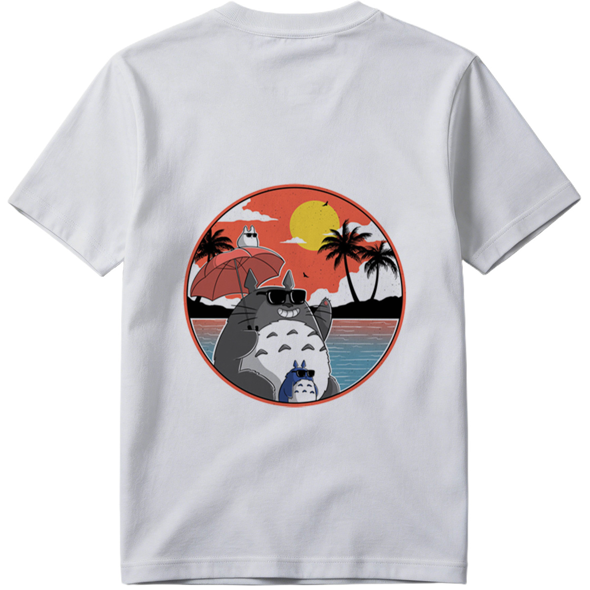 Totoro Beach Sunset - Tee