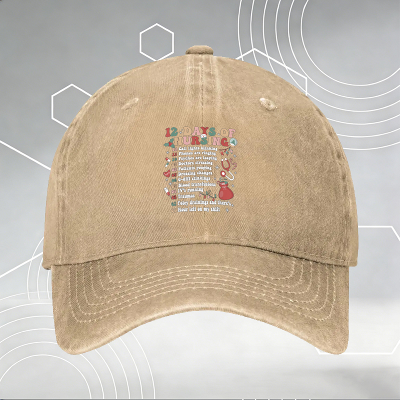 New Baseball Cap with Greenhouse Garden Print and 
