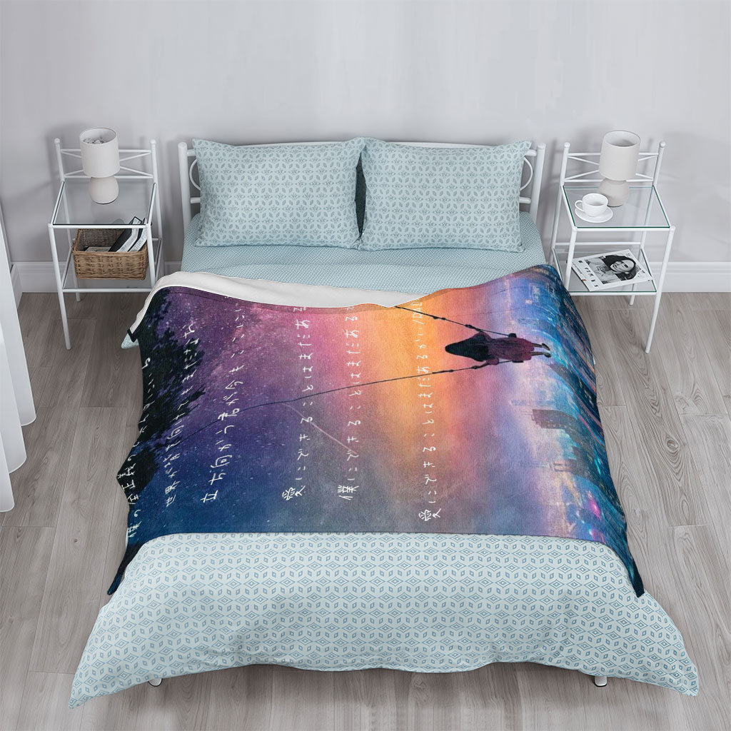 RADWIMPS Cityscape Swing Night Sky Starry View - Blankets