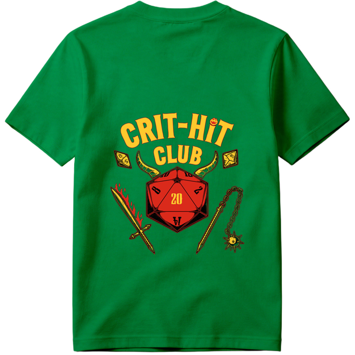 Crit-Hit Club: D&D Dice & Fantasy Gear - Tee
