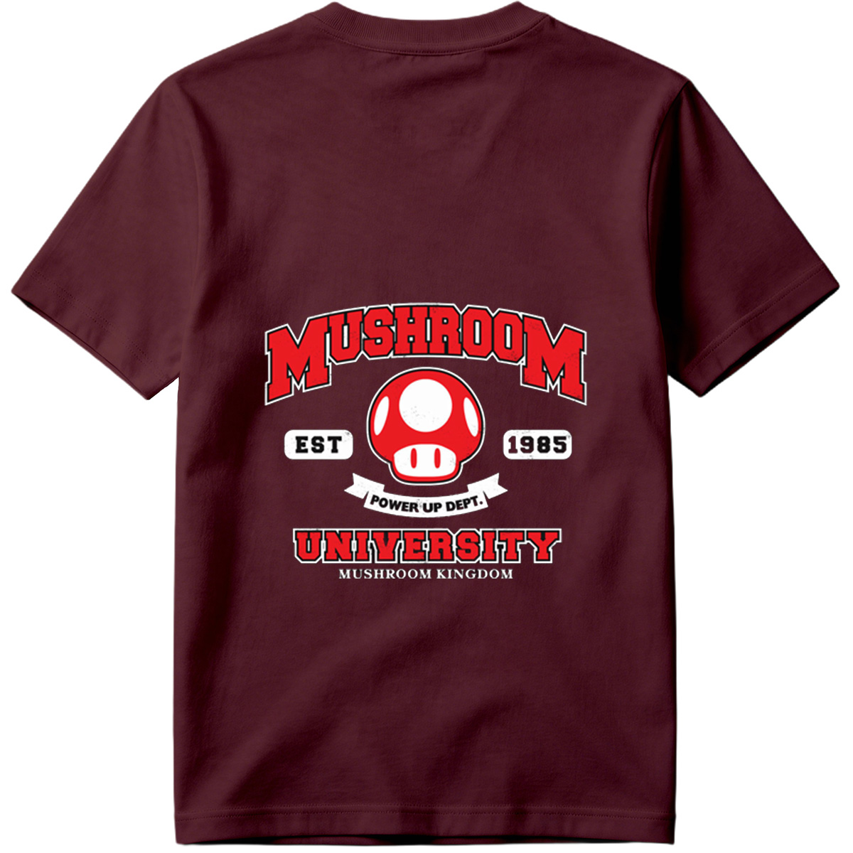 Mushroom University: Power Up Dept. - Mario Mushroom Kingdom - Tee