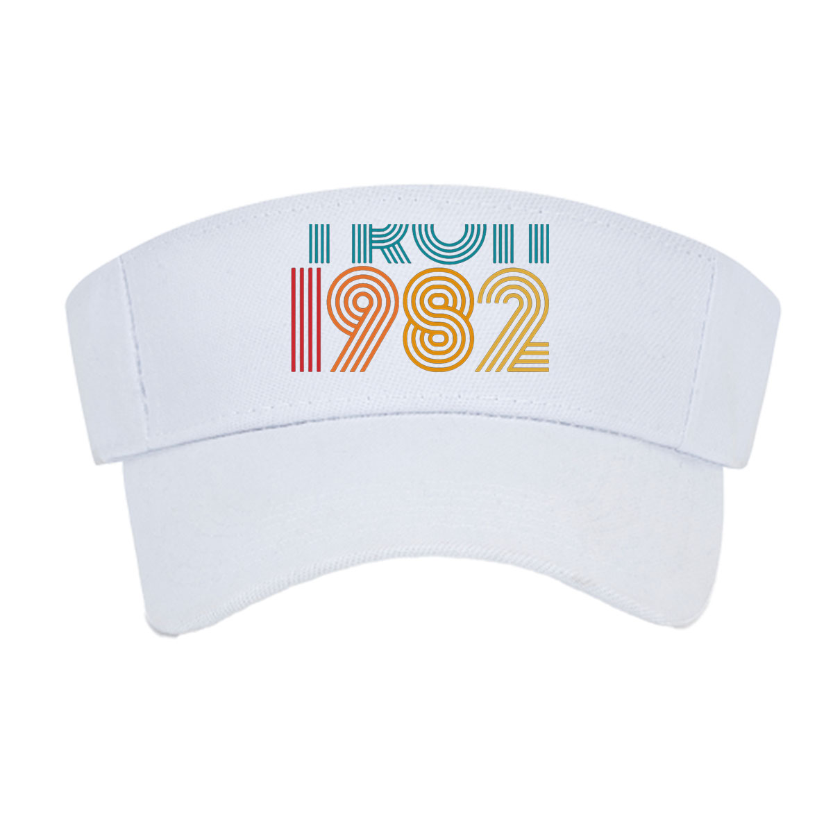 TRON 1982: Classic Sci-Fi Cyberpunk Film with Light Cycles and Digital World -  Visor cap