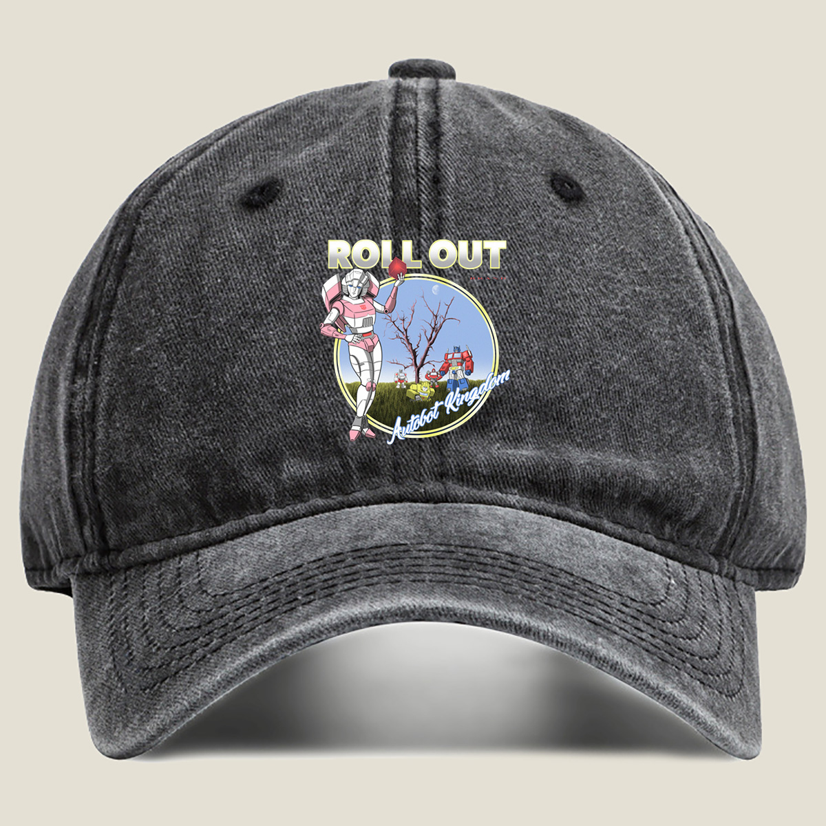 Transformers: Arcee and Autobot Kingdom - Washed Denim - Baseball Cap