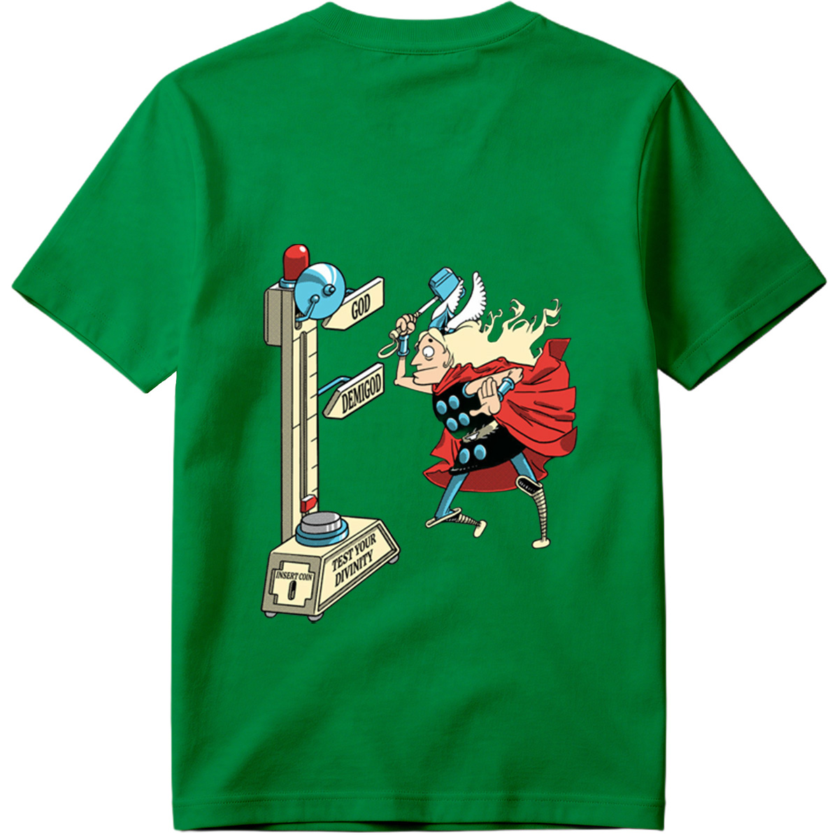 Thor Tests His Divinity - Tee