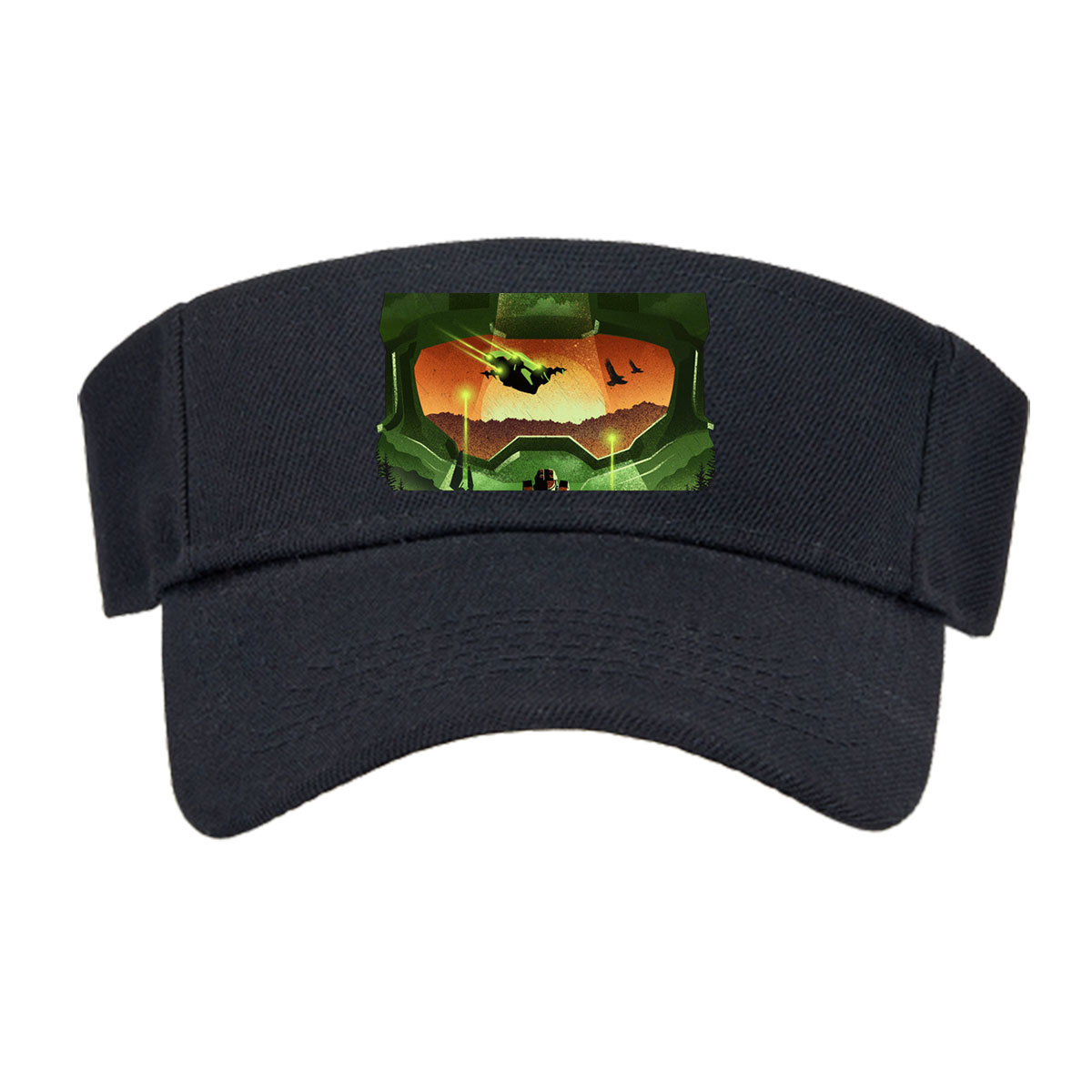 Master Chief in Halo: A Soldier's View from the Helmet -  Visor cap