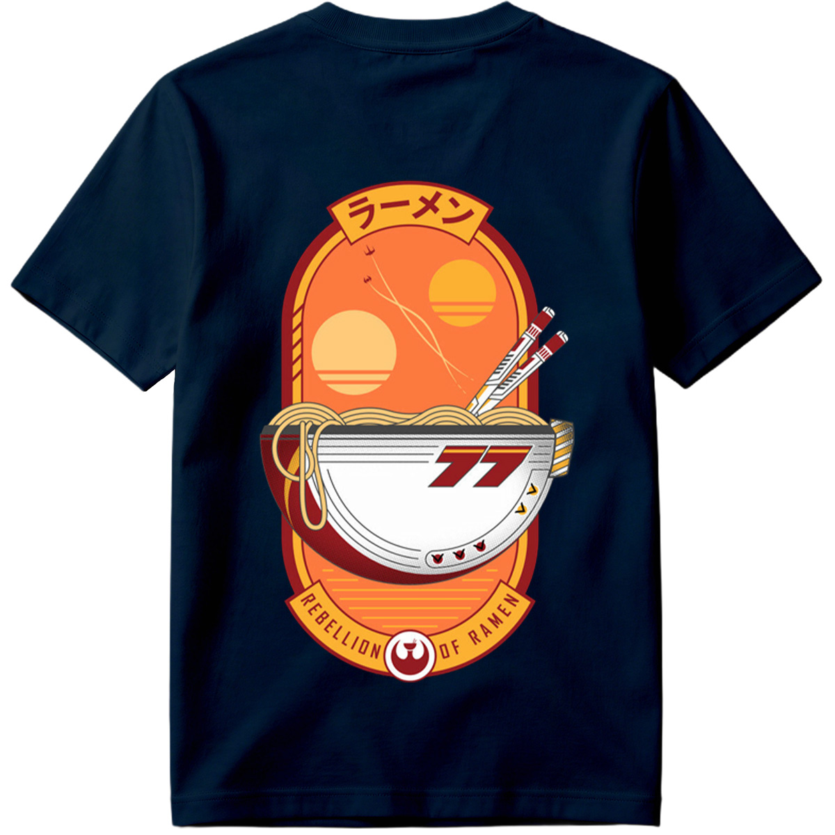 Rebellion of Ramen: Star Wars Inspired Design - Tee