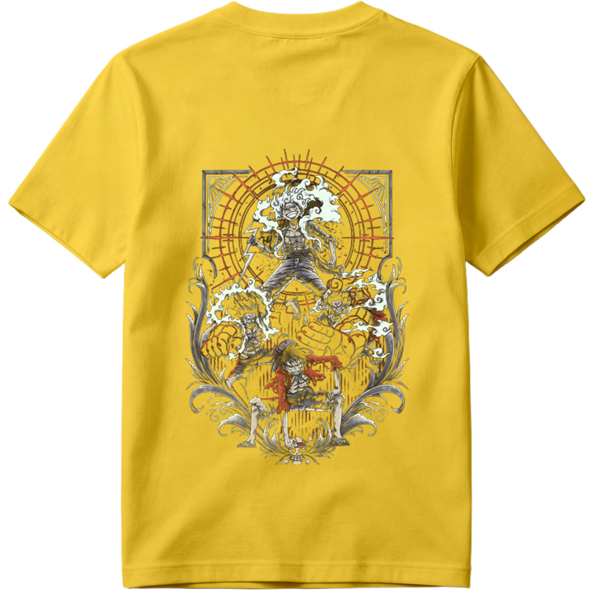 One Piece: Luffy, Zoro, Sanji, and Whitebeard - Tee