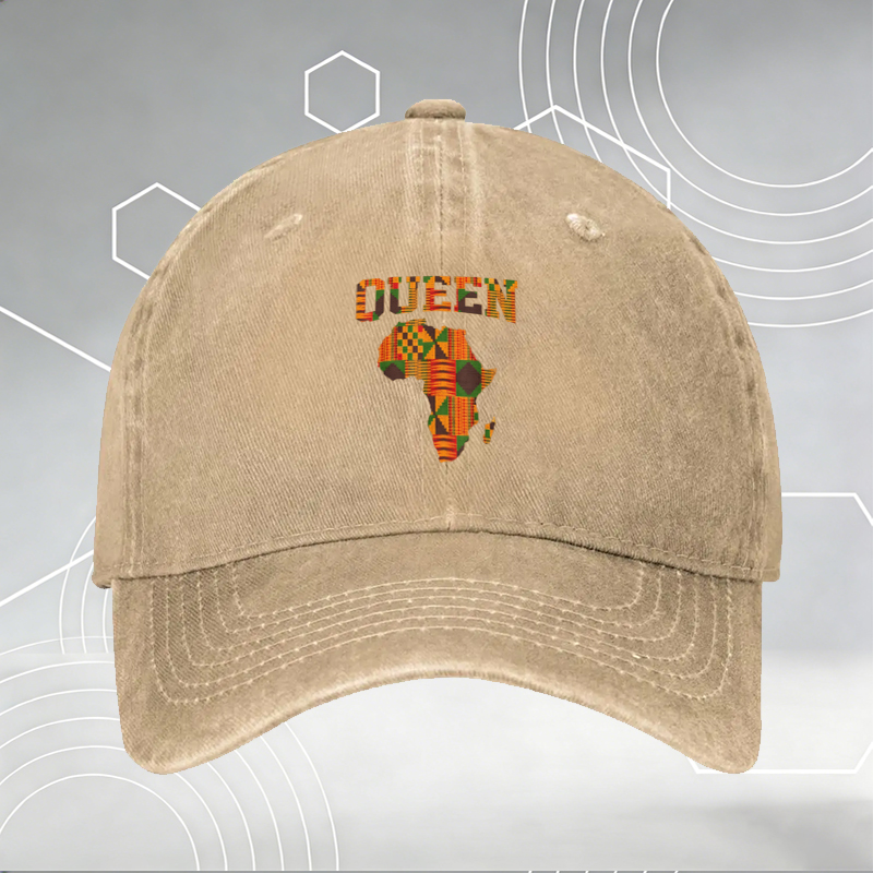 New Baseball Cap with Christmas Reindeer Print 