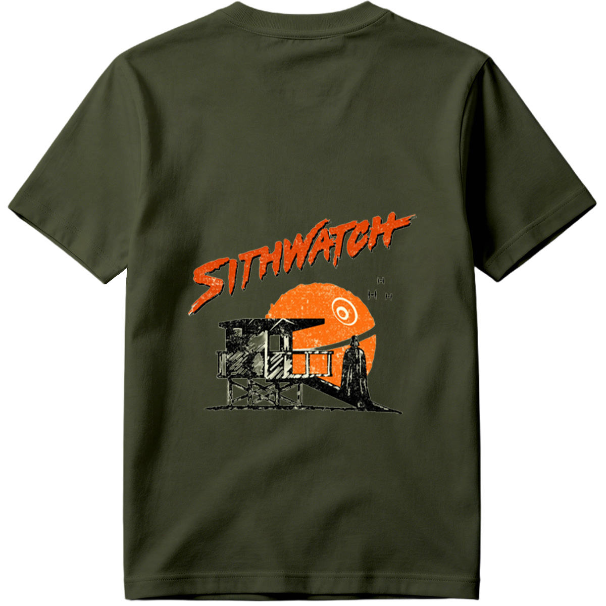 Sithwatch: Darth Vader at the Beach Hut - Tee