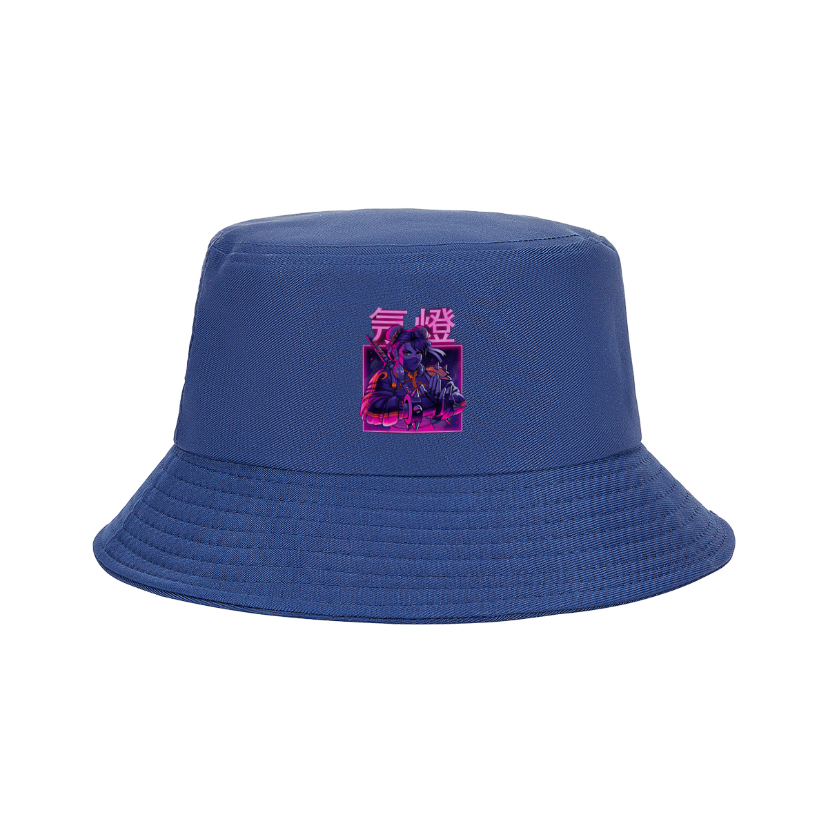 Cyberpunk Geisha: Neon Samurai - Fisherman's Hat