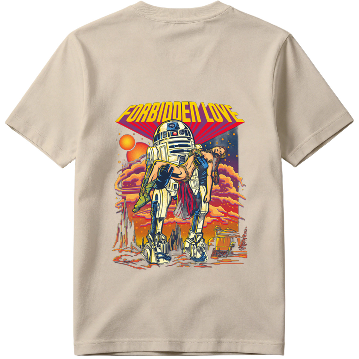 Star Wars: R2-D2 and Leia - Forbidden Love - Tee