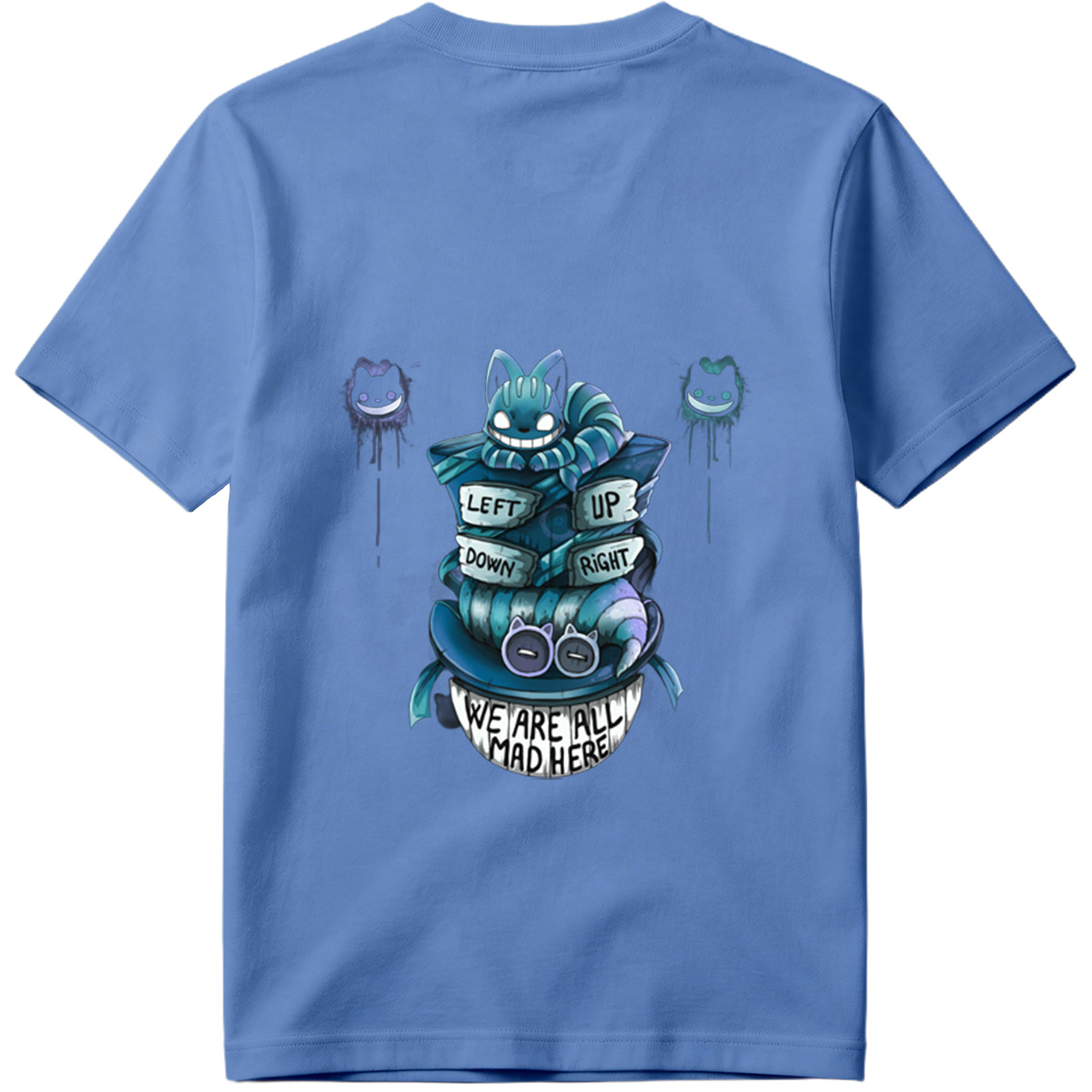 Cheshire Cat and Pokémon Fusion: We Are All Mad Here - Tee