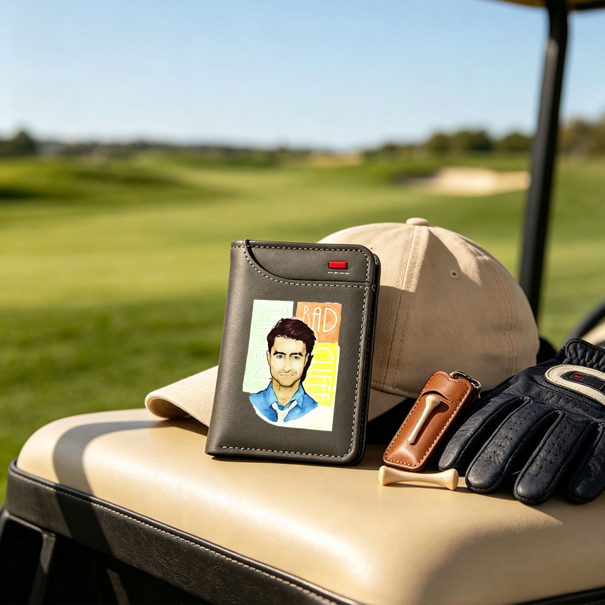 Daniel Radcliffe Portrait Art - Vertical Style Wallet