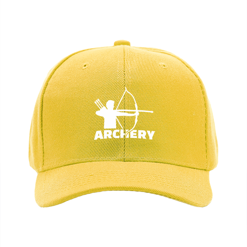 1pc New Baseball Cap with Archery Print and Bold Lettering Unisex Adjustable Hat for Outdoor Sports and Casual Wear Suitable for Adults Who Love Adventure and Active Lifestyle