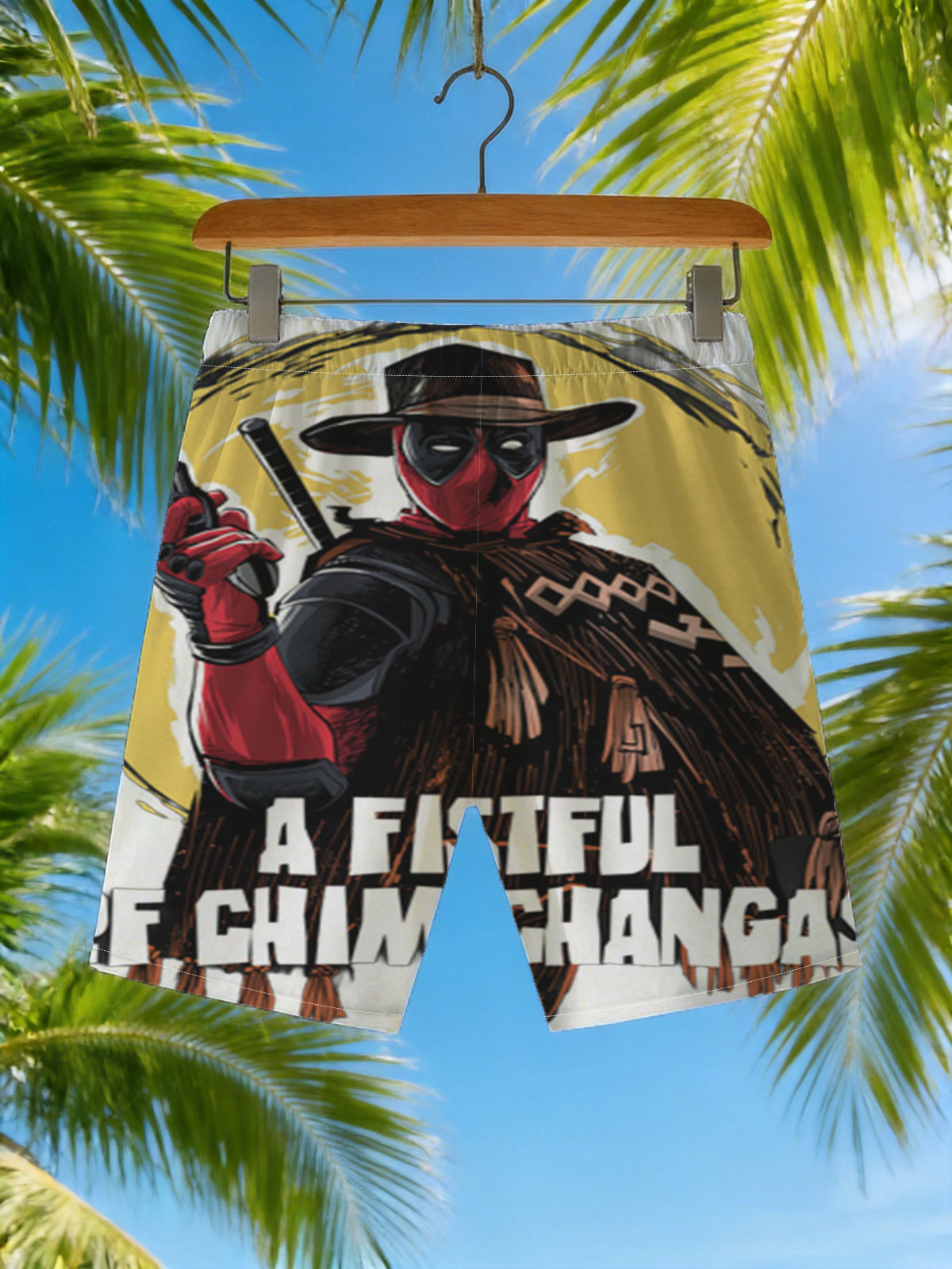 Deadpool in Cowboy Outfit with 
