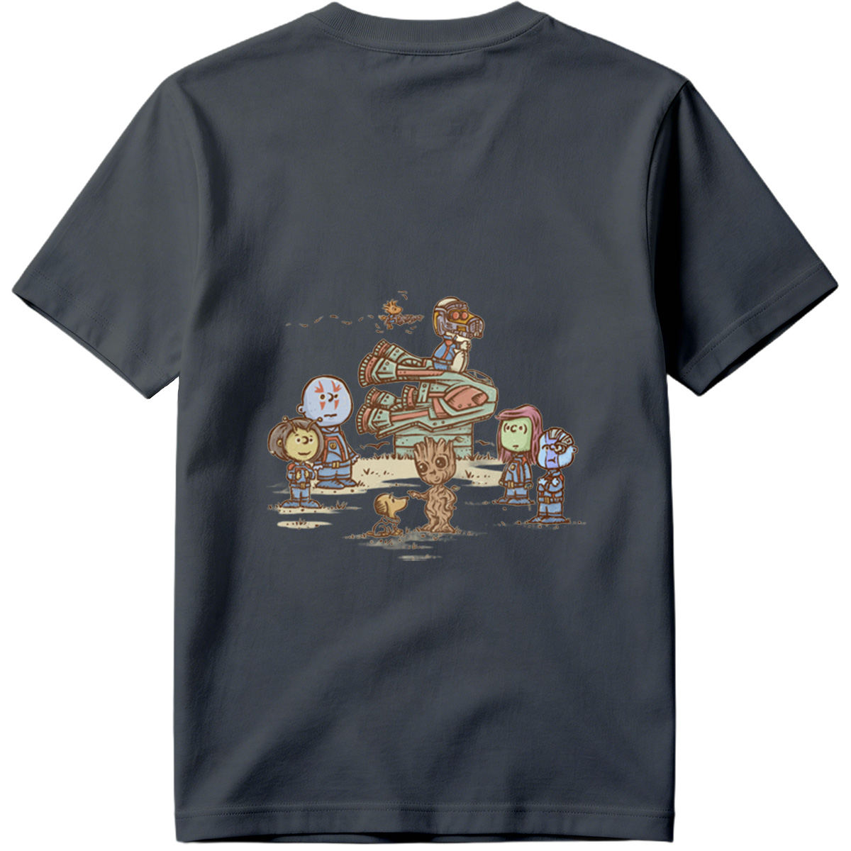 Guardians of the Galaxy: Groot, Rocket, Star-Lord, Gamora, Drax, and Nebula - Tee