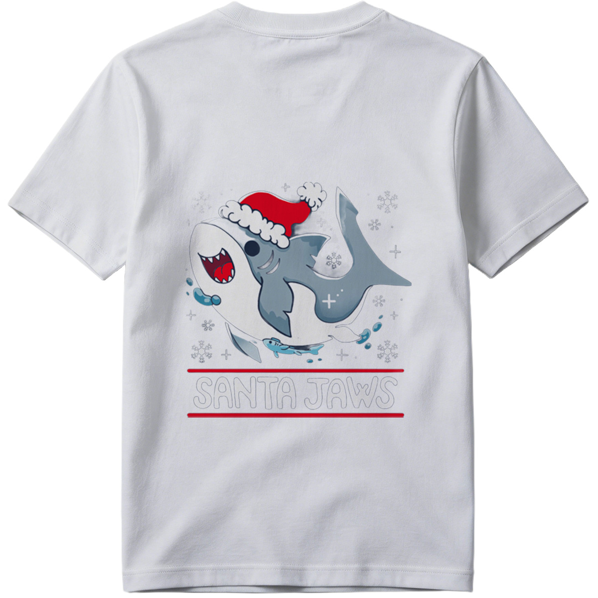 Santa Jaws - Tee