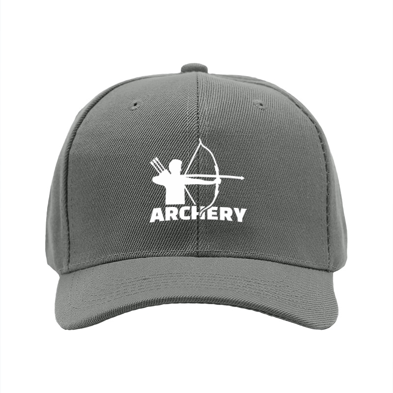 1pc New Baseball Cap with Archery Print and Bold Lettering Unisex Adjustable Hat for Outdoor Sports and Casual Wear Suitable for Adults Who Love Adventure and Active Lifestyle