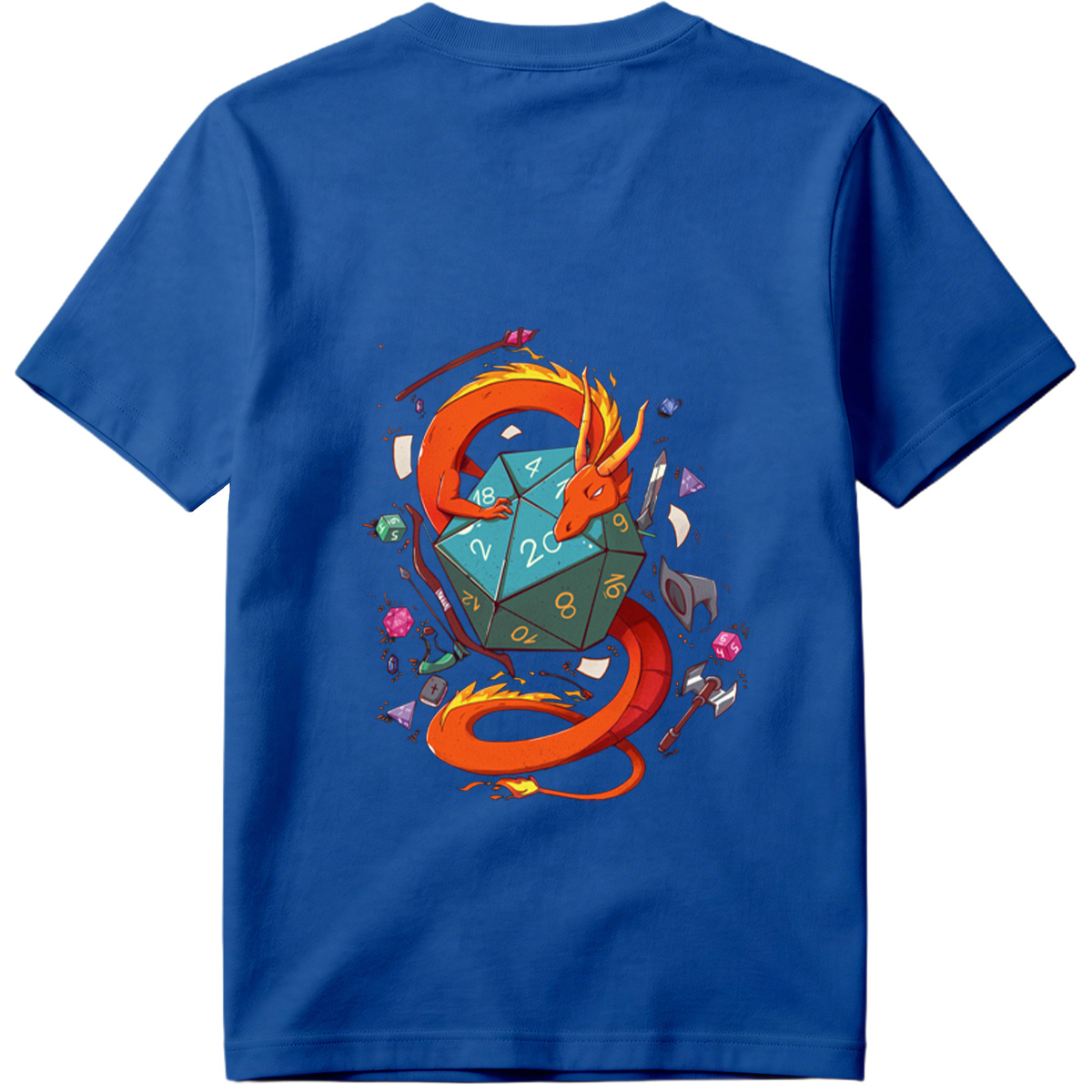 Dragon and D20: Fantasy Adventure - Tee