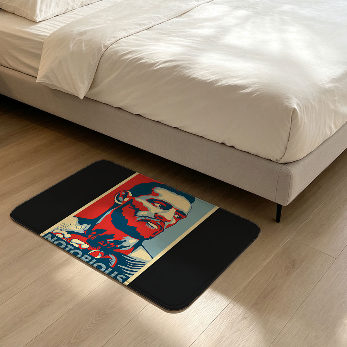 Conor McGregor Notorious UFC Fighter Poster - Flannel floor mat