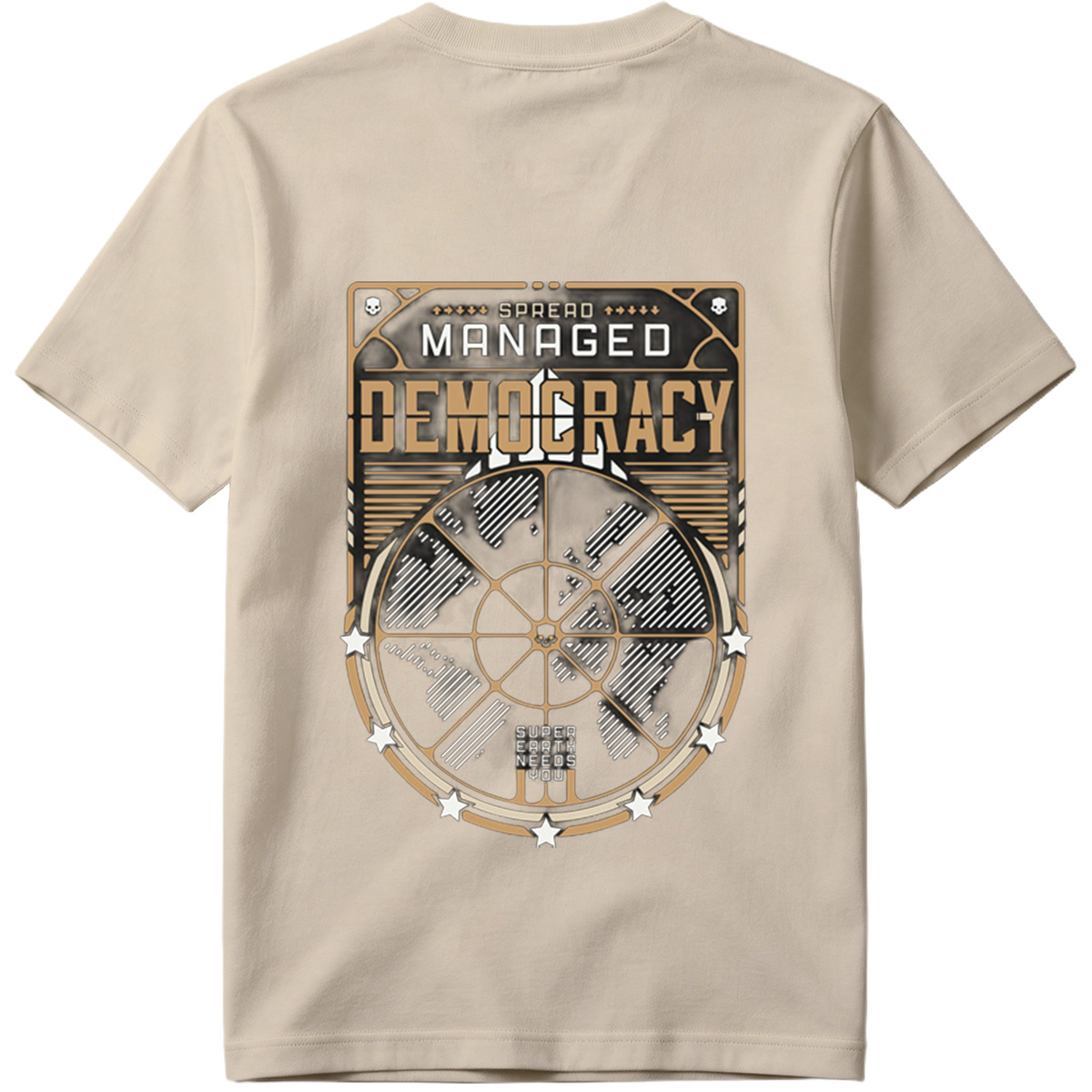 Managed Democracy: Super Earth Needs You - Tee
