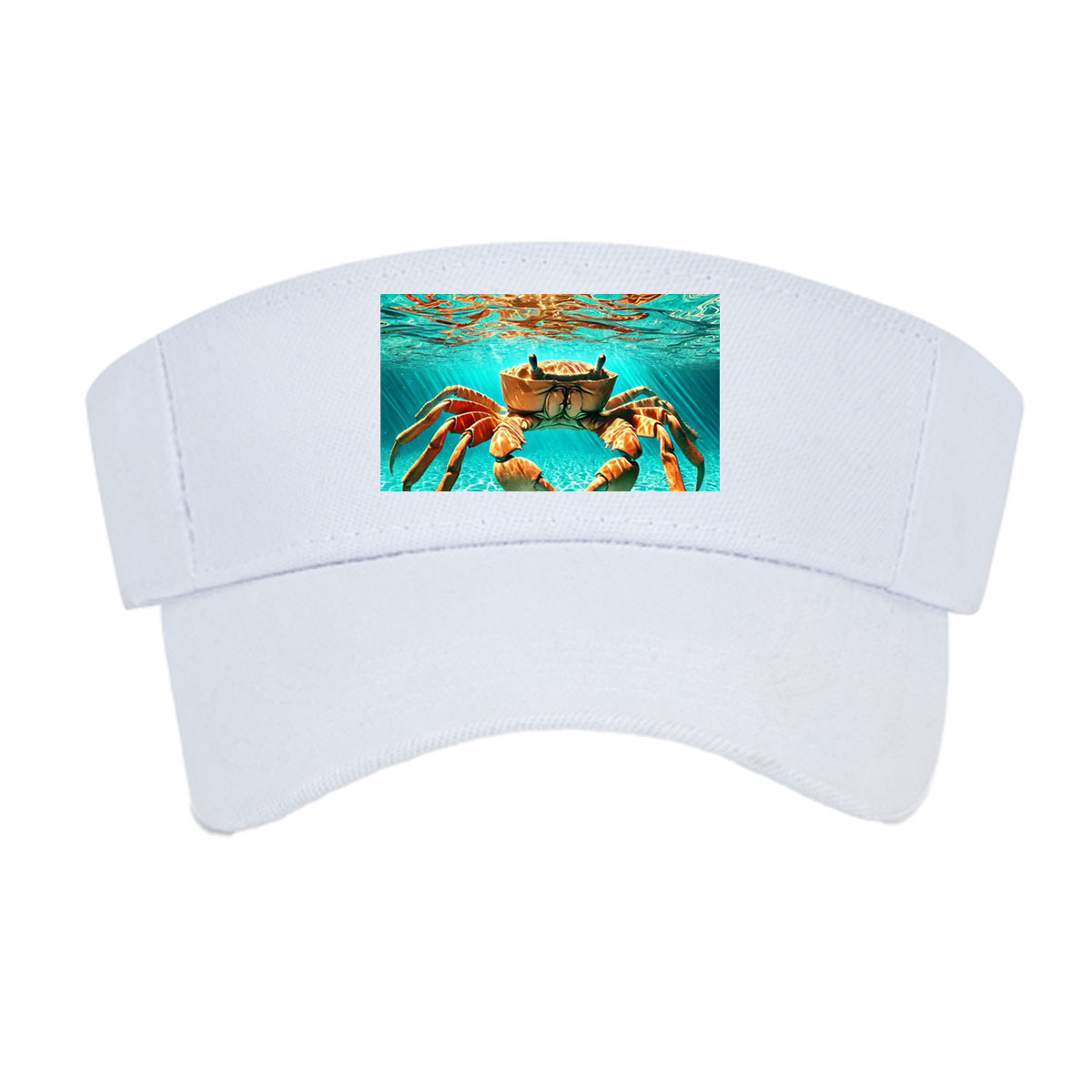 Crab in Sunlit Waters -  Visor cap